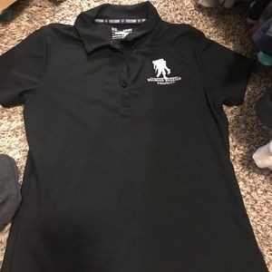 Wounded warrior collared shirt